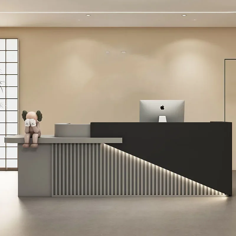 

Modern Office Restaurant Tables Front Desk Lectern Pulpit Checkout Hair Salon Shop Counter Bar Podium Stand Leggio Furniture