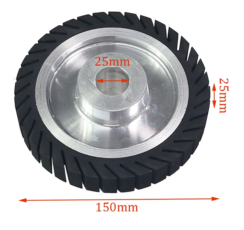 6 Zoll. / 150 mm Expander Gummirad Motor Tischschleifer Zubehör – Detail 4