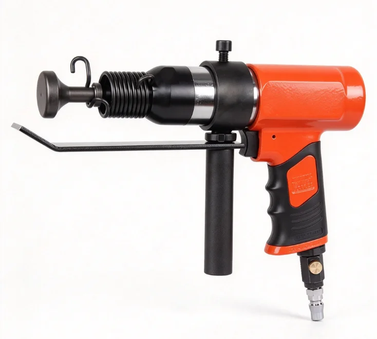 Air Powered Seamer Duct Forming Tool Variable Speed Pneumatic Hammer Edge Closing Machine Sheet Metal Crimping Ventilation Pipe