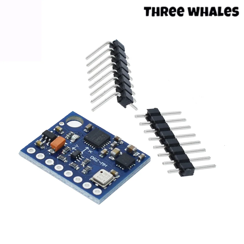 Hot Sale Unsoldered GY-87 10DOF Module MPU6050 HMC5883L BMP180 Sensor electronic component