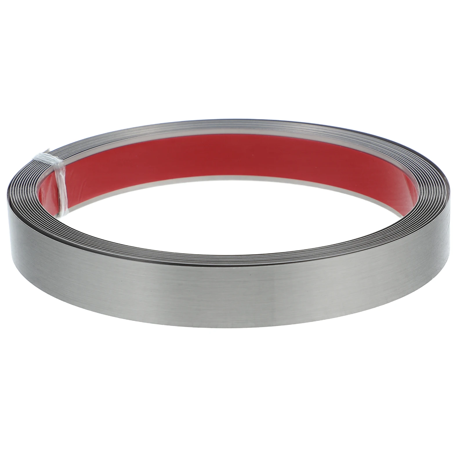 

Stainless Steel Decorative Strip for Walls Ceilings Fireplace Silver Edge Banding Self Adhesive Flexible Molding Trim