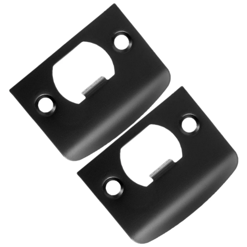 

2Pcs Stainless Steel Deadbolt Strike Plates Door Lock Reinforcement Plate Installation Kit Deadbolt Strike Plate