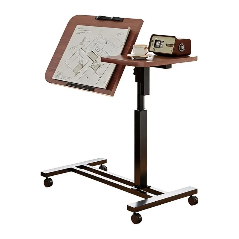 Bedside table Laptop tablet holder Sofa side table Movable lifting Floor reading with wheels