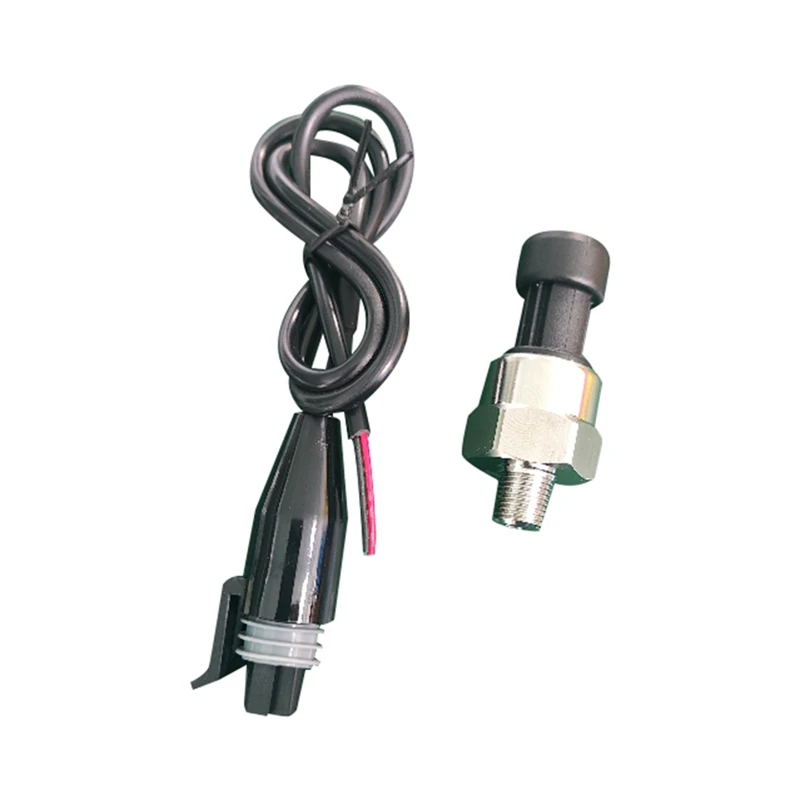 Pressure Sensor, Ceramic Chip Pressure Transmitter, 1/8Inch NPT Thread Pressure Sensor, For Oil, Fuel, Air