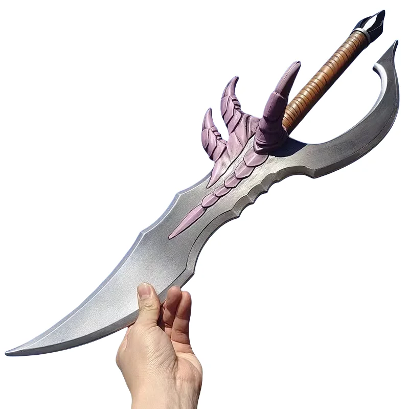 PU Xiaoyu Cheng Katana Sword Anime Solo Arise Leveling Cosplay Prop Dagger Ninja Knife Real Japanese Katana Samurai Sabre Toy