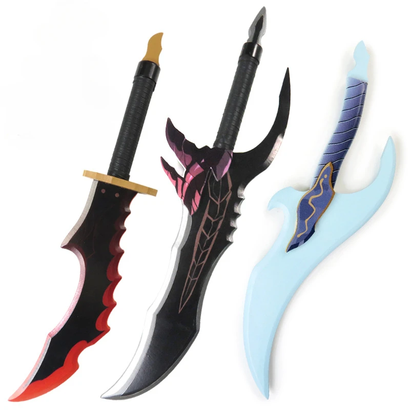 52cm/20.47in Solo Leveling Knight Killer Sword Weapon Model Cosplay Animation Prop Suit Bamboo Sword Toy Anime Figures Hand Gift