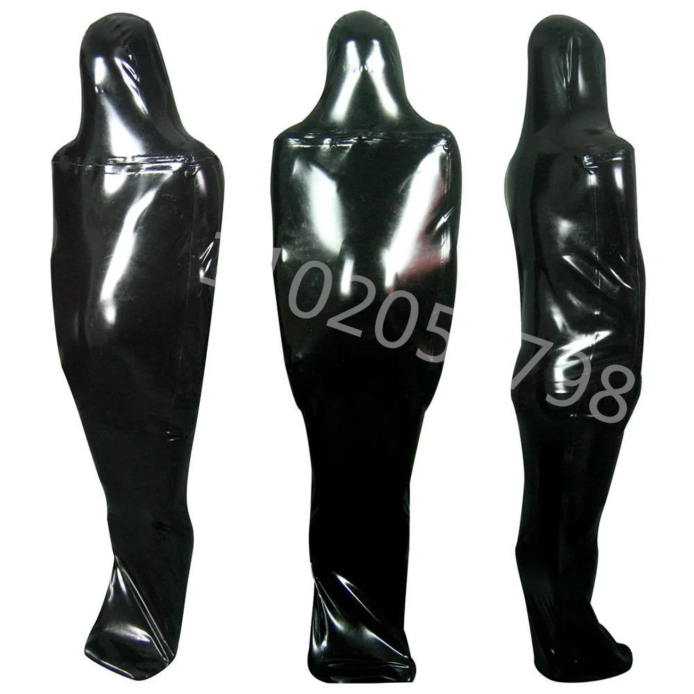 

100%Latex Rubber Sexy black one-piece cosplay party comfortable fashion xs-xxl