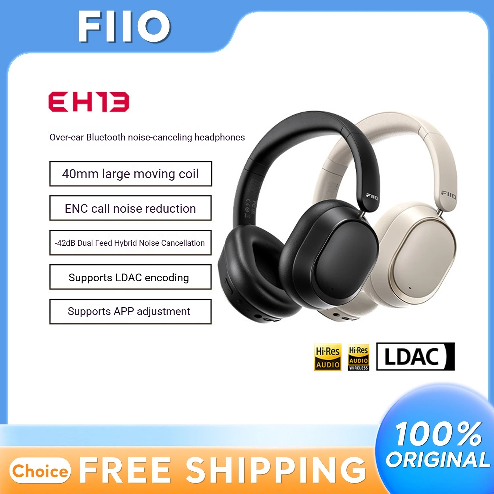 Fiio EH13 Over-Ear …