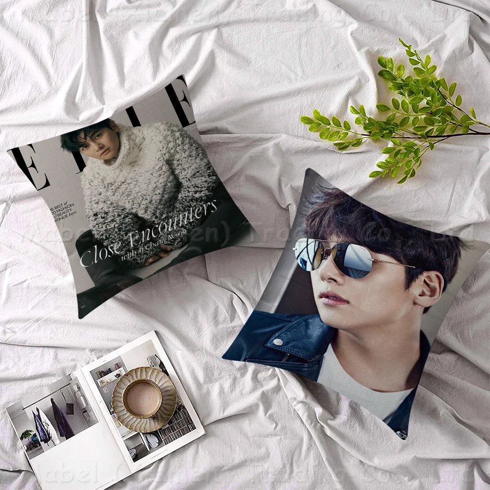 Ji Chang Wook Personalized Pillow Dust Cover Bedroom Kids Party Decoration Pillowcase Birthday Children Gift