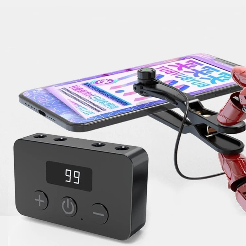 1Pcs Phone Screen Auto Clicker Device Physical Simulation Finger Click Continuous Auto Point Device Universal for Live Broadcast
