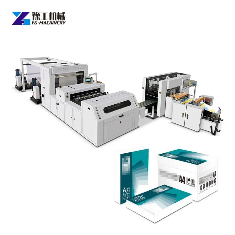 Automatic Electric Fabric Label A4 Paper Roll Slitter Cutter A4 A3 Business Card Paper Cutting Machine/card Cutter