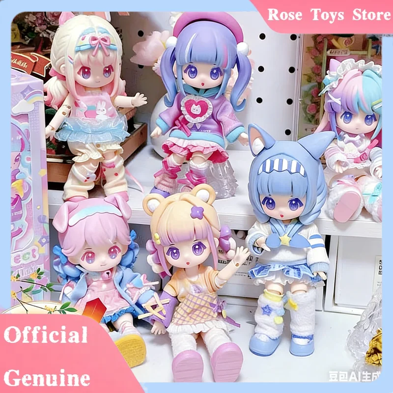 

NEW Simontoys Nyzaii Sweet Fantasy Series Action Figure Blind Box kawaii Nyzaii Trendy Toy Ornament Model Doll Birthday Gift