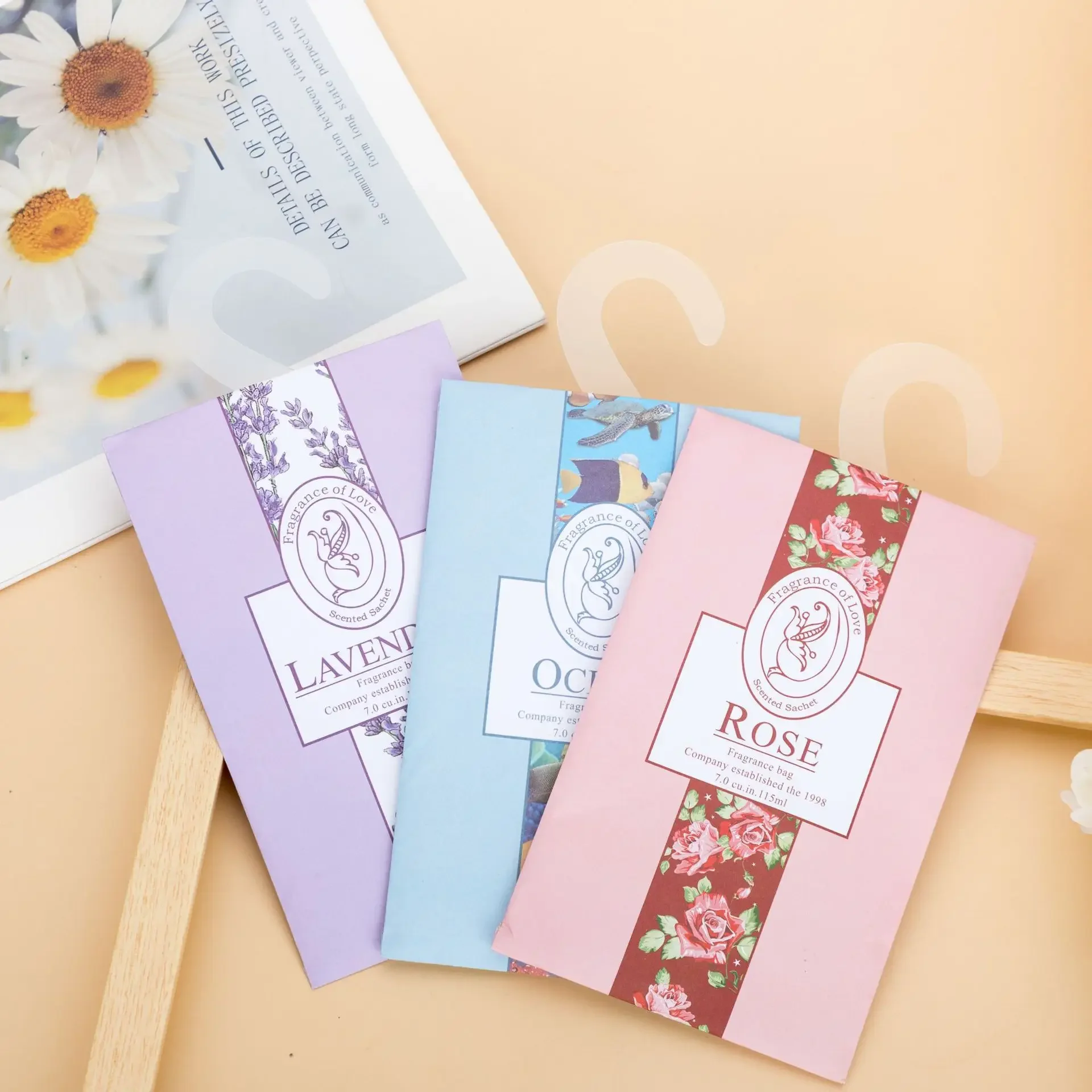 Natural Sachet Aromatherapy Bag Closet Hangings Car Air Freshener Homes Fragrance Bag Deodorization Vermiculite Material Sachet