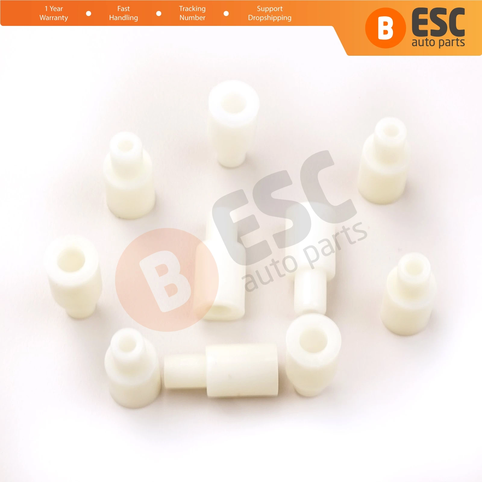 ESC Auto Parts ECP021 10 Pieces Cable End Rope Dowel for Window Regulator Winder Mechanism Type BCP021 Fast Handling