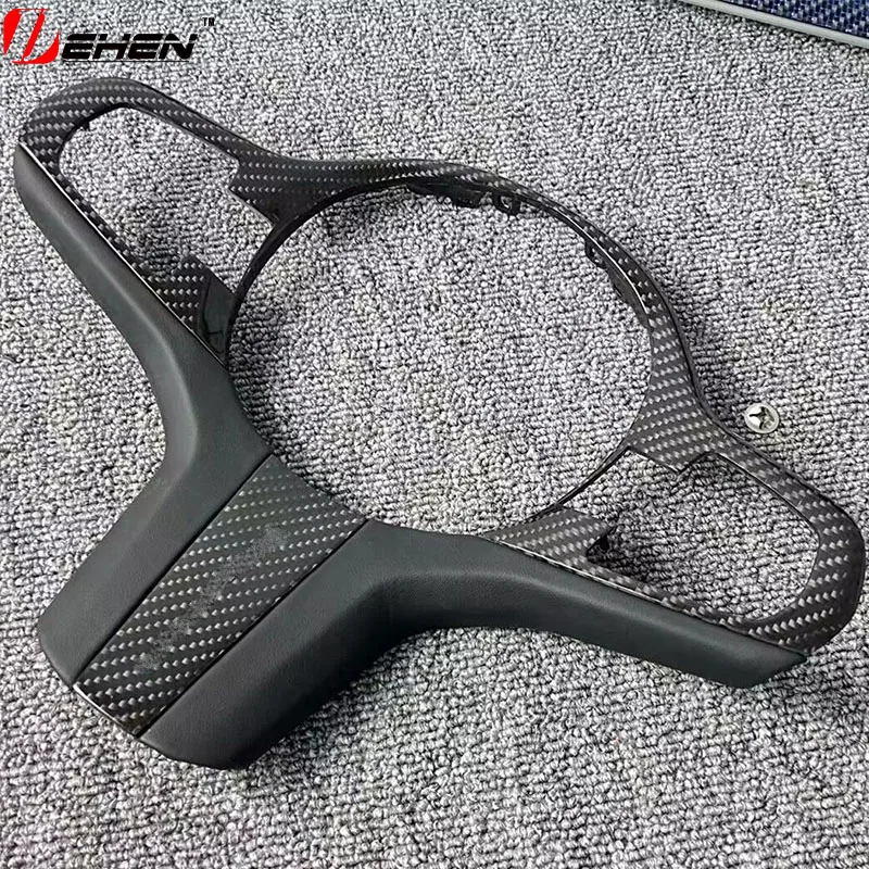 Genuinie Carbon Fiber Car Steering Wheel Kits For ID6 M5 F90 X3M F97 X4M F98 G30 G31 G38 G11 X3 X4 G02 Interior Trim