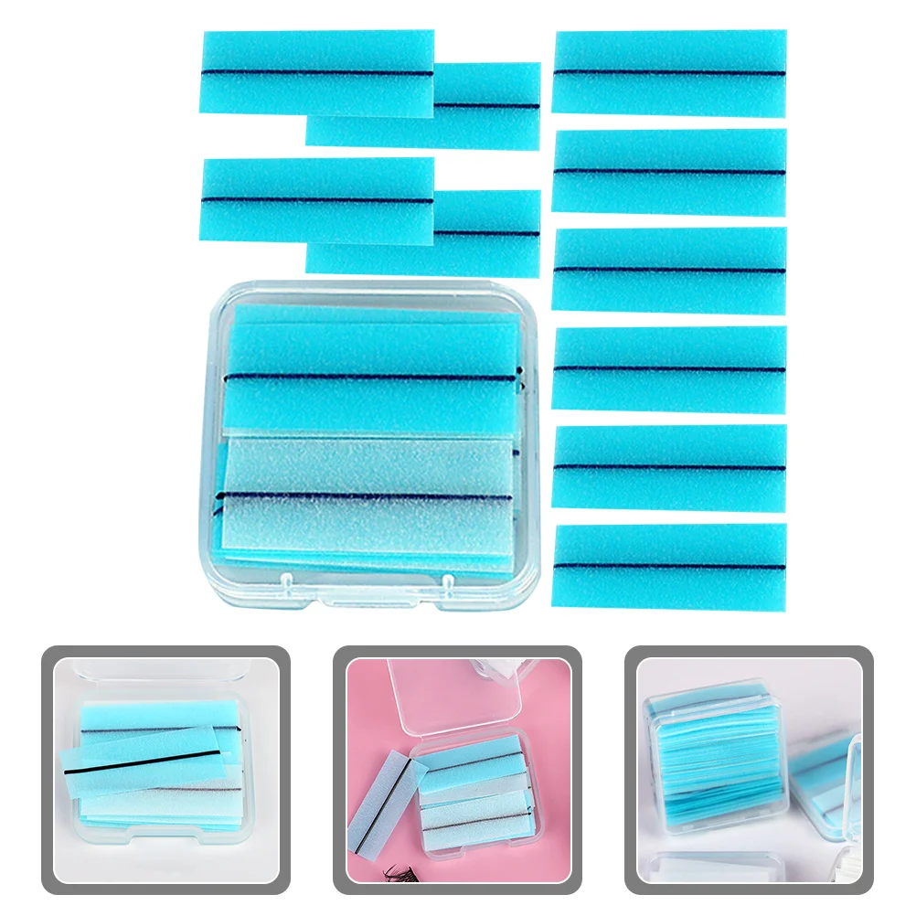 Fascia trasparente autoadesiva per ciglia finte, nessuna colla necessaria, facile applicazione, strisce per ciglia a tenuta lunga per estensioni delle ciglia