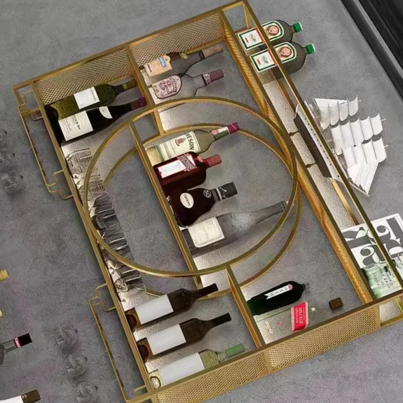 

Storage Lattice Wine Rack Display Single Column Design Drying Narrow Wine Cabinet Wall Buffet Liquor Bottles Vitrinas Furniture