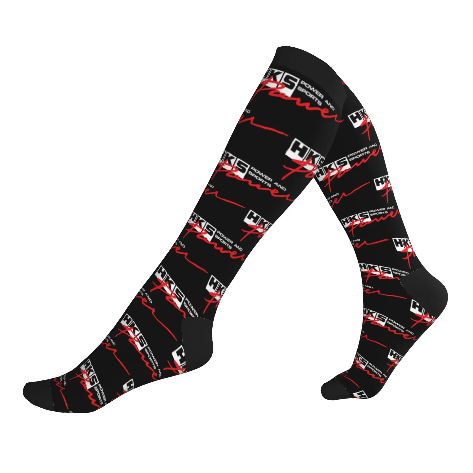 Harajuku HKS Socks Women Men Warm 3D Print  Basketball Sports Sports Compression Socks