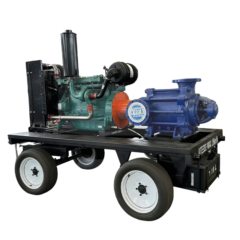 High Power Horizontal Multistage Centrifugal Water Pump for Agricultural Irrigation