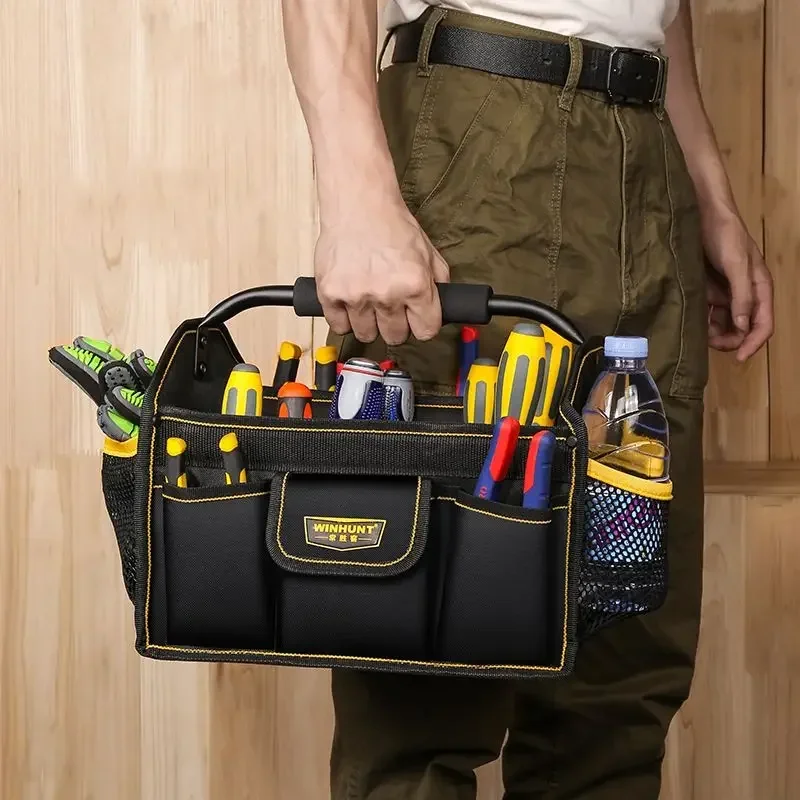 Multifunctional Portable Tool Handbag Organizer Oxford Cloth Tools Packaging Bag Electrician Carpenter Hardware Repair Tool Bags