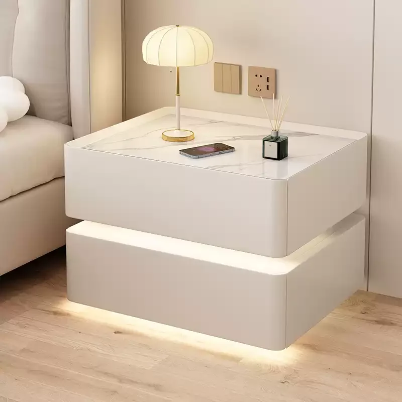 

Room Furniture Economic Bedroom Bedside Table Nightstand Cabinet Modern Living Comfortable Mesita De Noche De Habitación Home