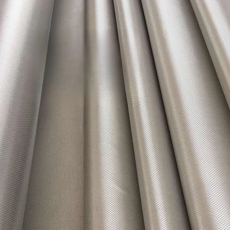 Real Electromagnetic radiation protective Metal diamond grid fabric Communication base station, substation EMF shielding cloth