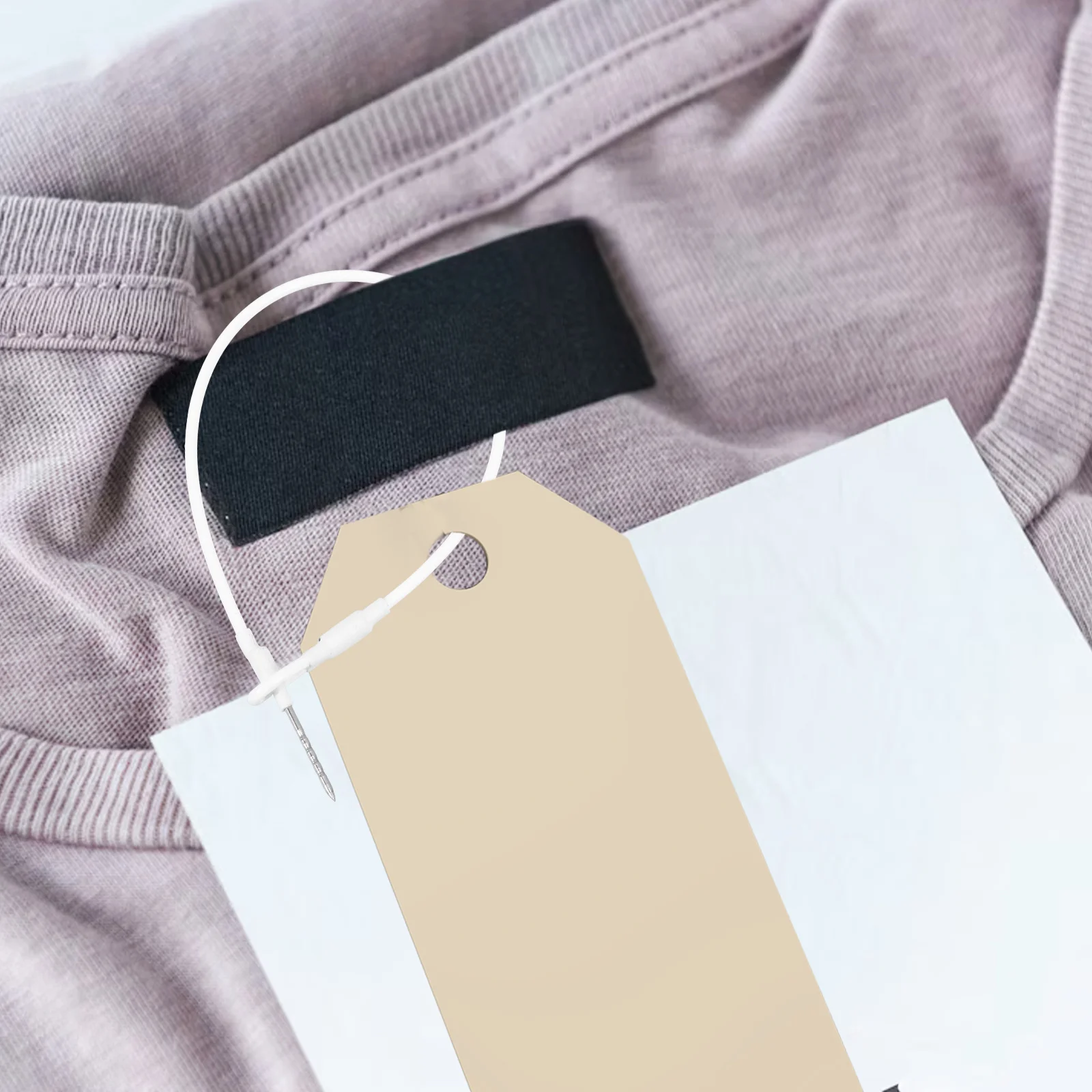 

50Pcs Highstrength Tag Fixing String Protection Rope for Supermarket Boutique Clothing Store Tag Fixing String