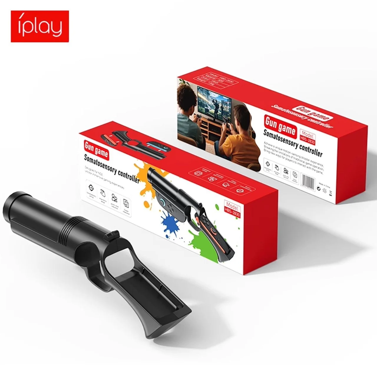 

For Nintendo Switch 2 Joycon Shooting Gun Controller Left Right Handle Holder Somatosensory Gaming Gun Joypad Game Accessories