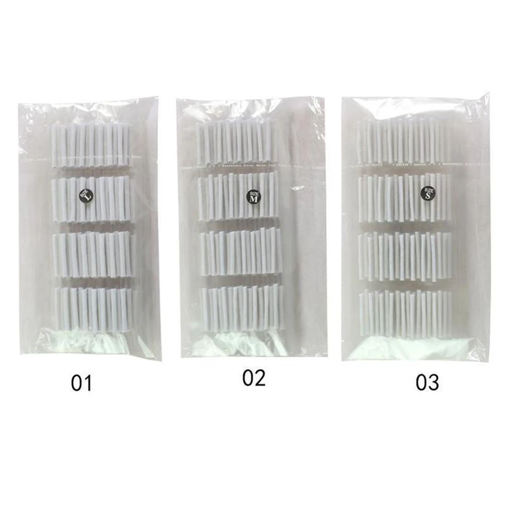 160pcs Eyelash Curl Core Rods Tools for Lifting Curling False Eyelashes Durable Cotton Material Home Salon Use Large Quantity