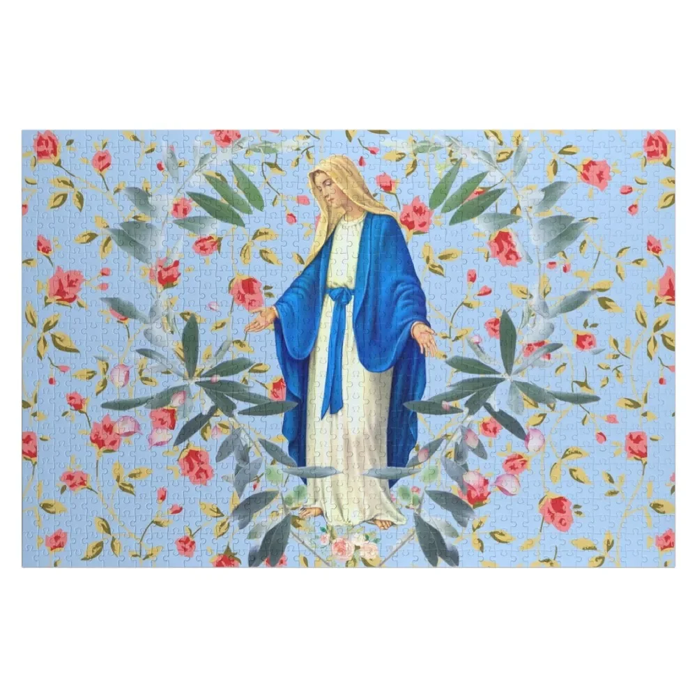 Virgin Mary, Mother of God, Blessed Mary Jigsaw Puzzle Toys For Children Personalised Jigsaw Puzzle