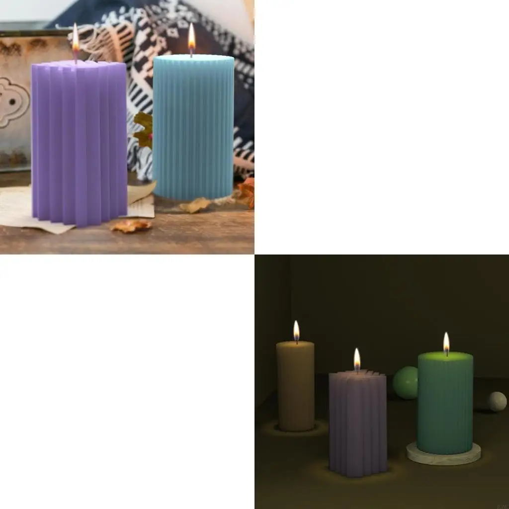 

R3MC Столб для свечей, силиконовые формы, цилиндр, форма для литья из смолы, формы для свечей, сделай сам, глиняные формы, форма