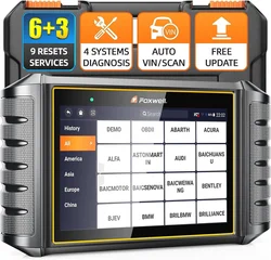 FOXWELL NT716 Car OBD2 Scanner Oil Injector EPB TPMS ABS Code Reader Engine Check Car Diagnostic Tool Free Update