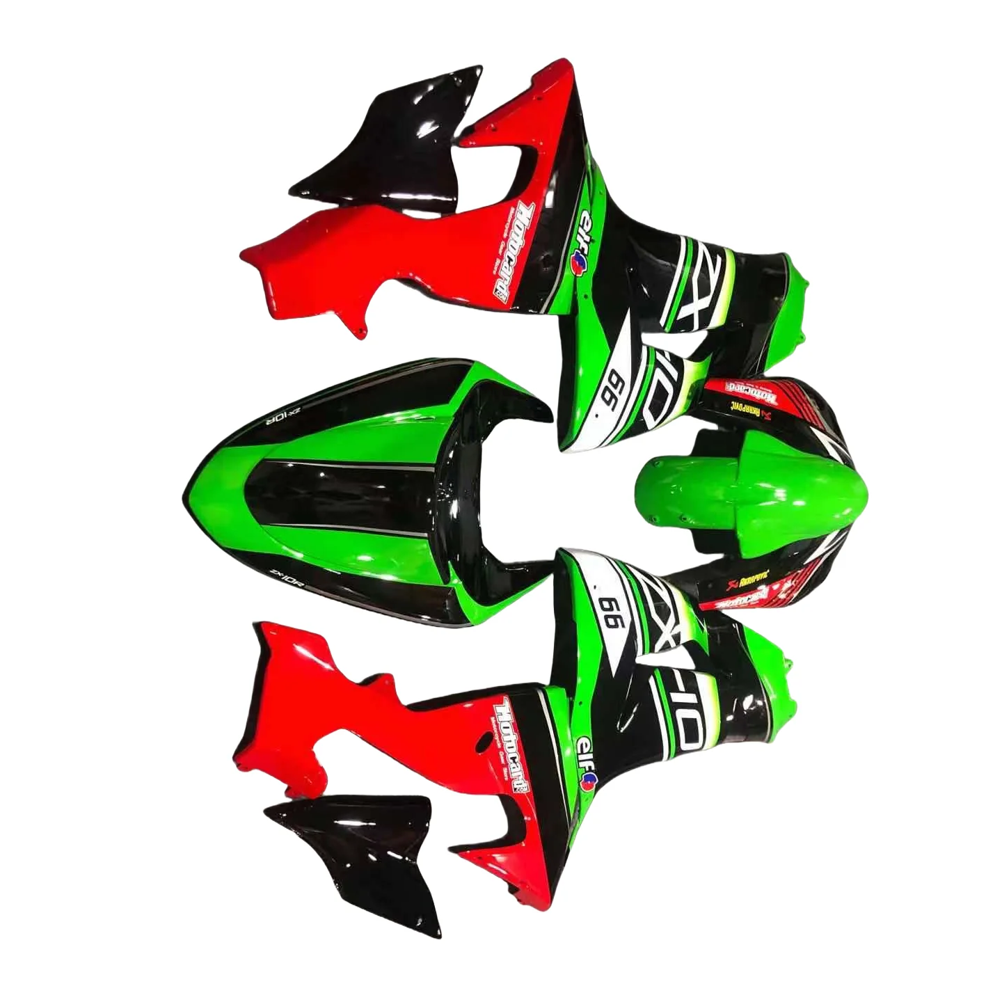 New Motorcycle Injection Full Fairings For KAWASAKI Ninja ZX-10R 04 05 ZX10R 2004 2005 black red green Bodywork Fairing Kits