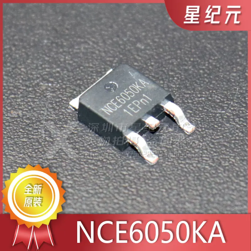 

[IN STOCK]1 Piece Original Genuine NCE6050KA TO-252-2 60V/50A N-channel MOS FET Brand-new Original