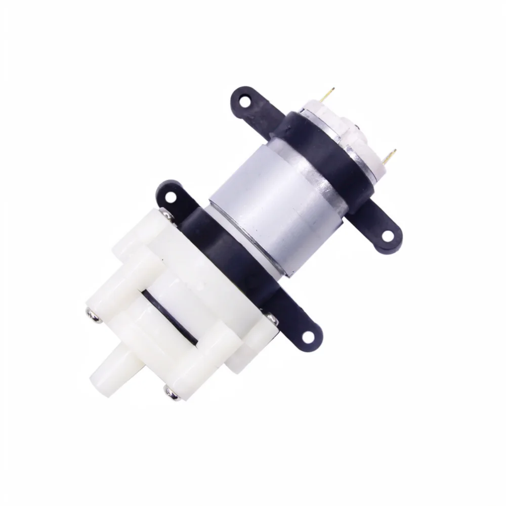 Mini R385 DC Water Pump Diaphragm Pump High Flow Liquid Dispenser For Tea Maker Laptop Water Cooling Aquarium Cycle Tools