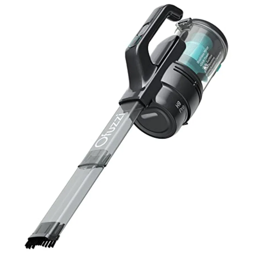 H9 Pro Handheld Vacuum Cleaner, Extra-Long Crevice Tool, 40AW/13kPa Surging Suction, LED- Display&Light, Up to 30 Mins Runtime,