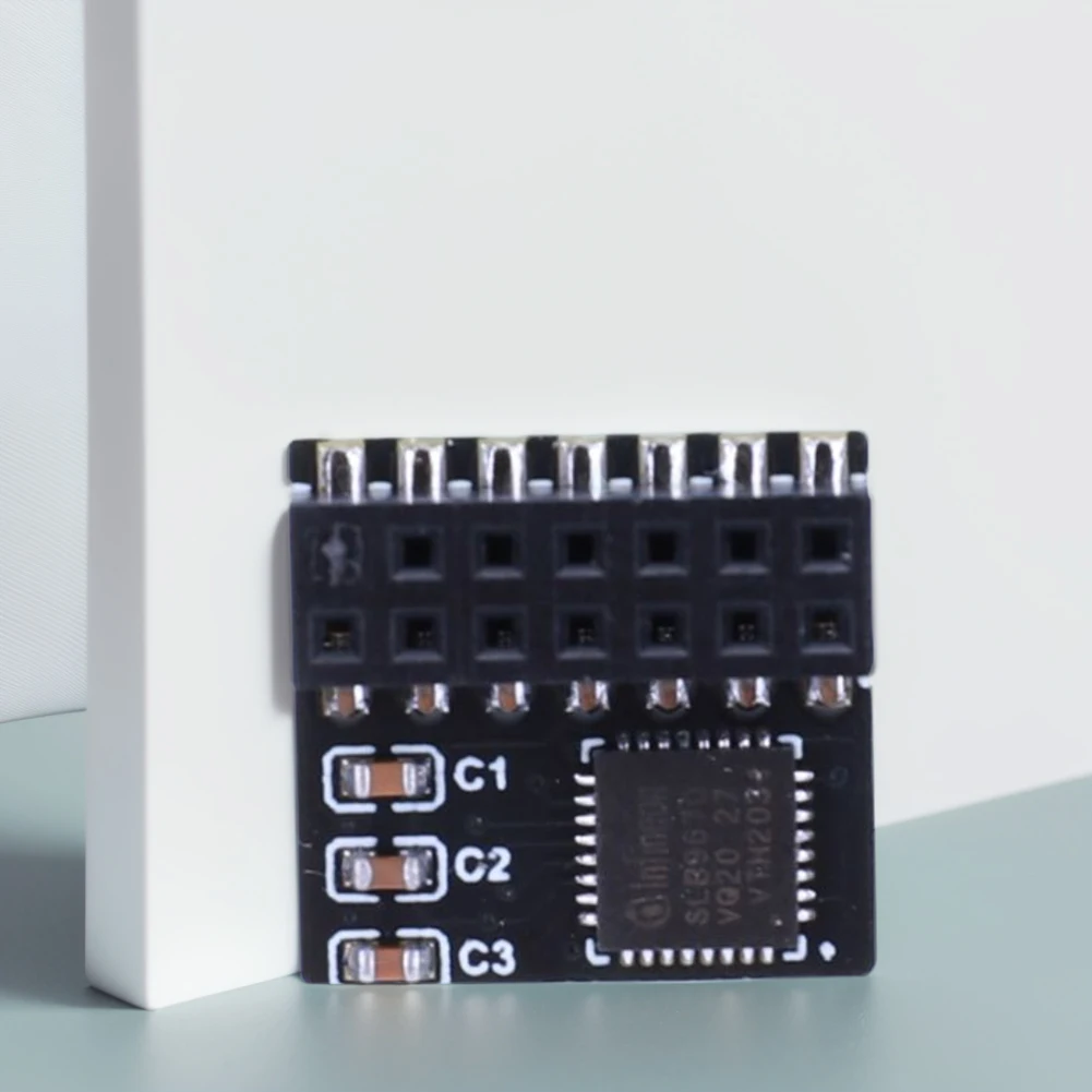 TPM 2.0 暗号化セキュリティモジュール 14 ピン SPI TPM2.0 セキュリティモジュール暗号化セキュリティボード ASUS マザーボードに適合