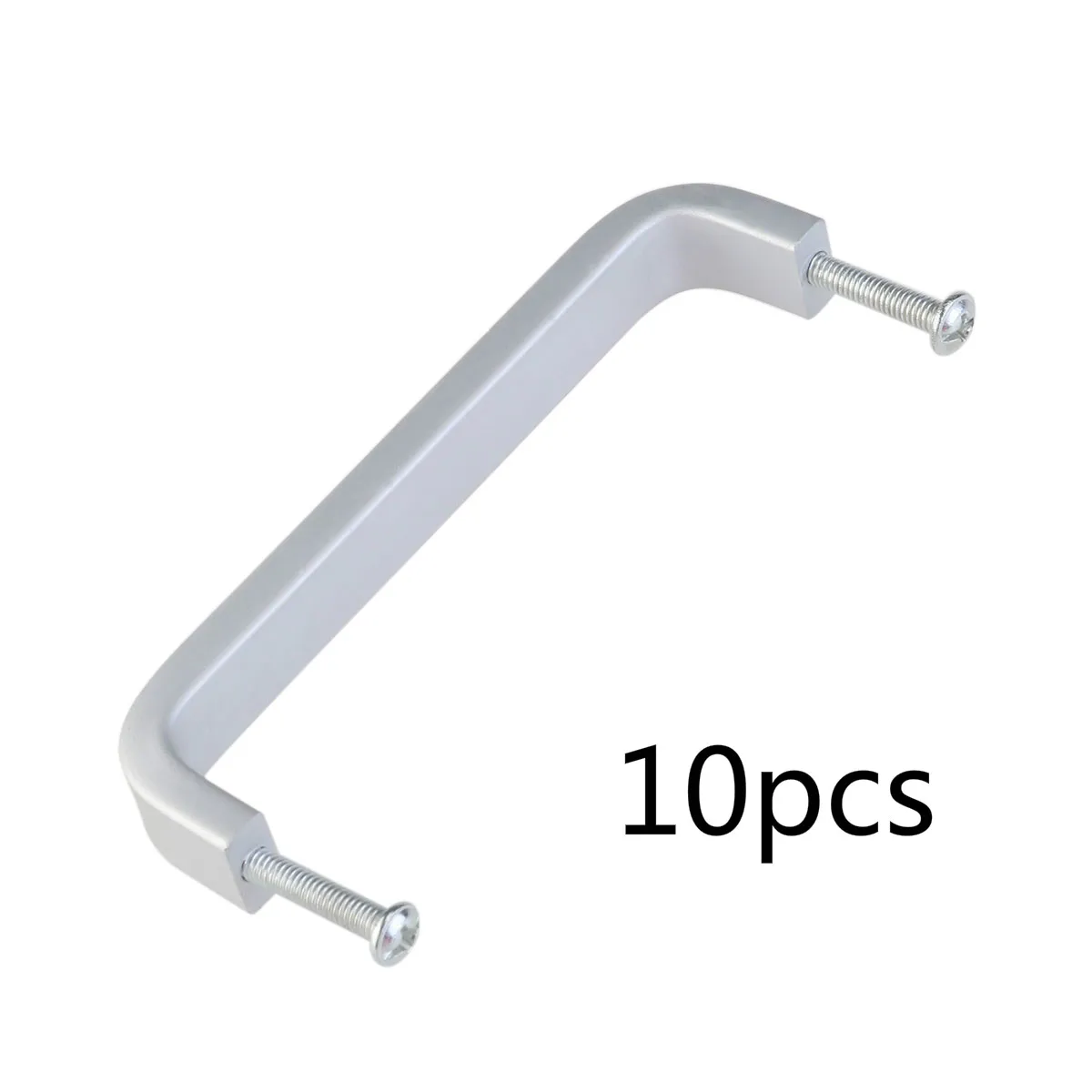 

10 Pcs Aluminum Alloy Handles Pull Knob Door Drawer Pulls Kitchen Cabinet Knobs