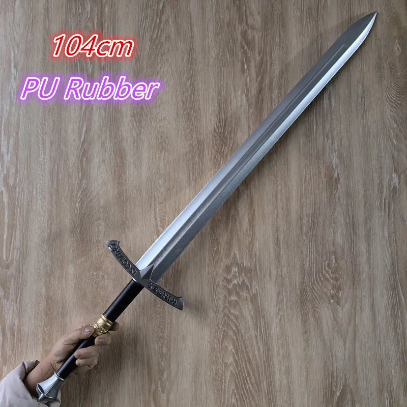 CosplayThe Same Nasir Sword Storm of Swords Movie Devil Sword 1:1 House Stark of Winterfell Aragon Sword Cos Props Pu toys