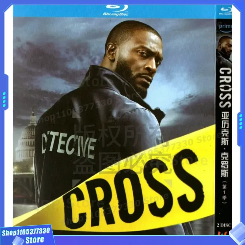 

American Suspense Action Crime TV Series Alex Cross Season 1 and 2 High Definition BD Blu-ray 4 Disc