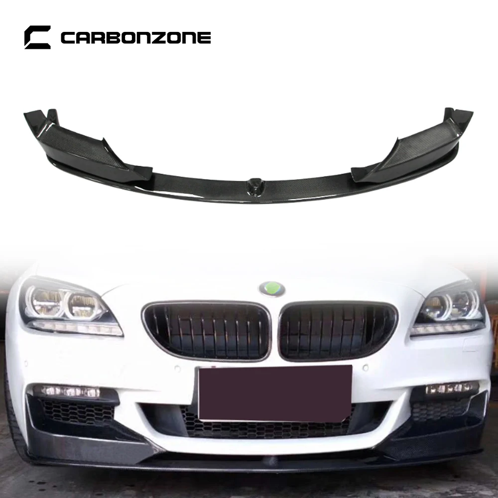 

Carbon Fiber Front Bumper Lip Chin Wrap Angle Winglet for BMW 6 Series MT MP Style Spoiler Splitter Body Kit Decoration