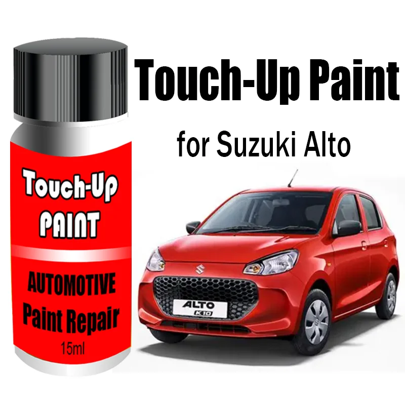 

Automotive Touch-Up Panit (With Brush) for Suzuki Alto Paint Scratch Remover Car Paint Care Accessories
