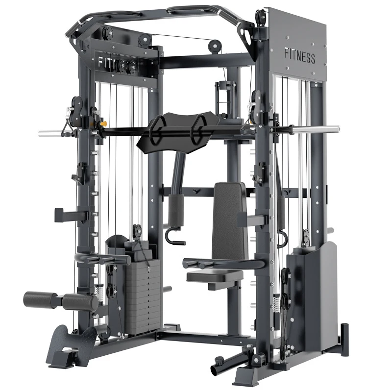 

Hot Selling Home Fitness Smith Machine Strength Integrated Training Equipment Set Combination Home Hitness Multi-Functional