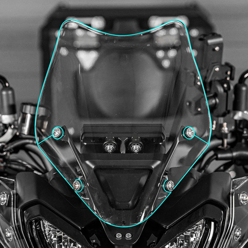 

Motorcycle Fuel Tank Protective Sticker Compatible with Benelli TRK702 702X, Self-Healing Clear Paint Protection Film