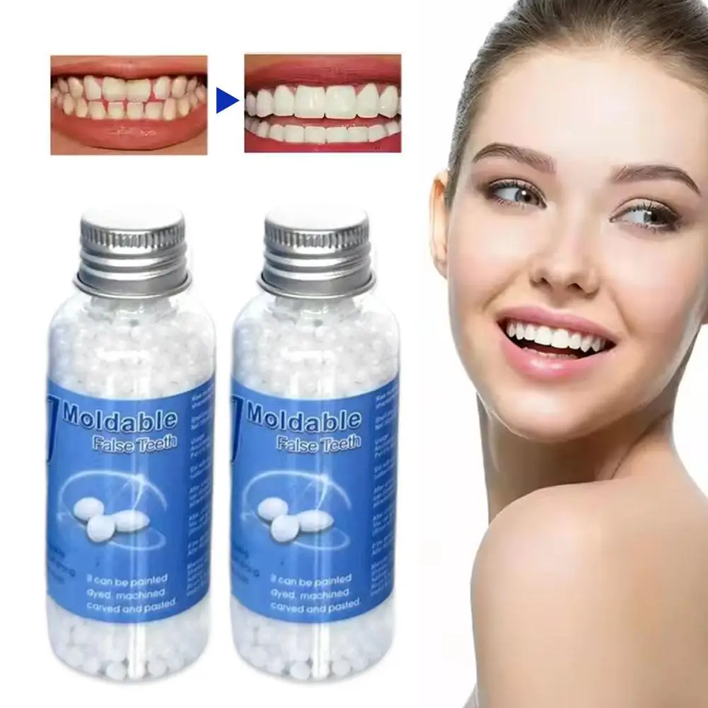 30ml Resin Tooth Repair Glue Shapeable Teeth Gaps Filling Glue Glue Tools Temporary Dental Teeth Repair Safety Solid Falset F0J3
