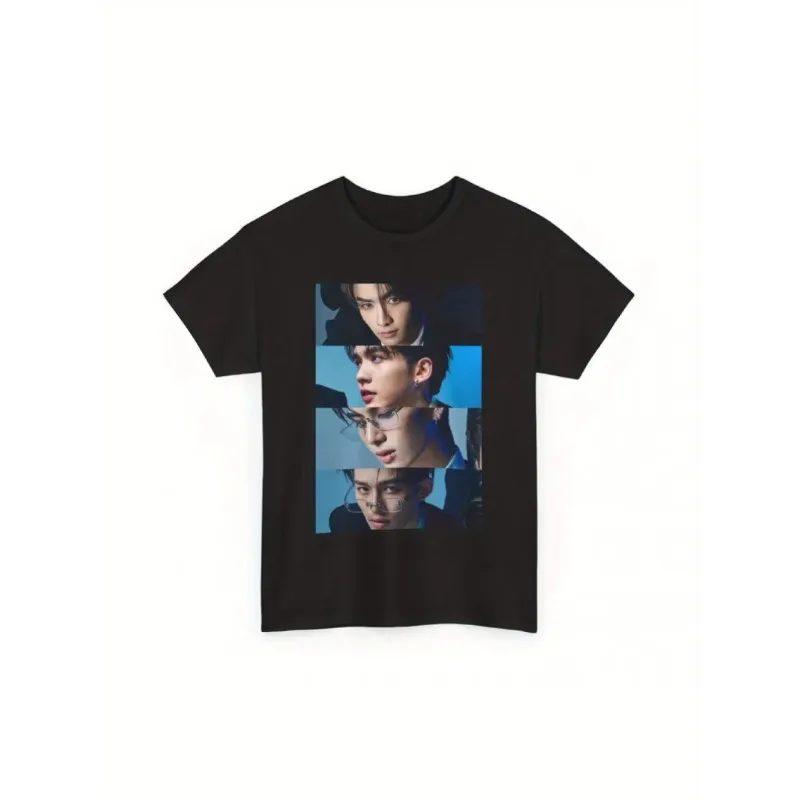 Camiseta para fanáticos de las comedias románticas tailandesas y de las series BL tailandesas con personajes de GMMTV (JASPER, Pond, Aou, Santa, Joong) impresos en ella.