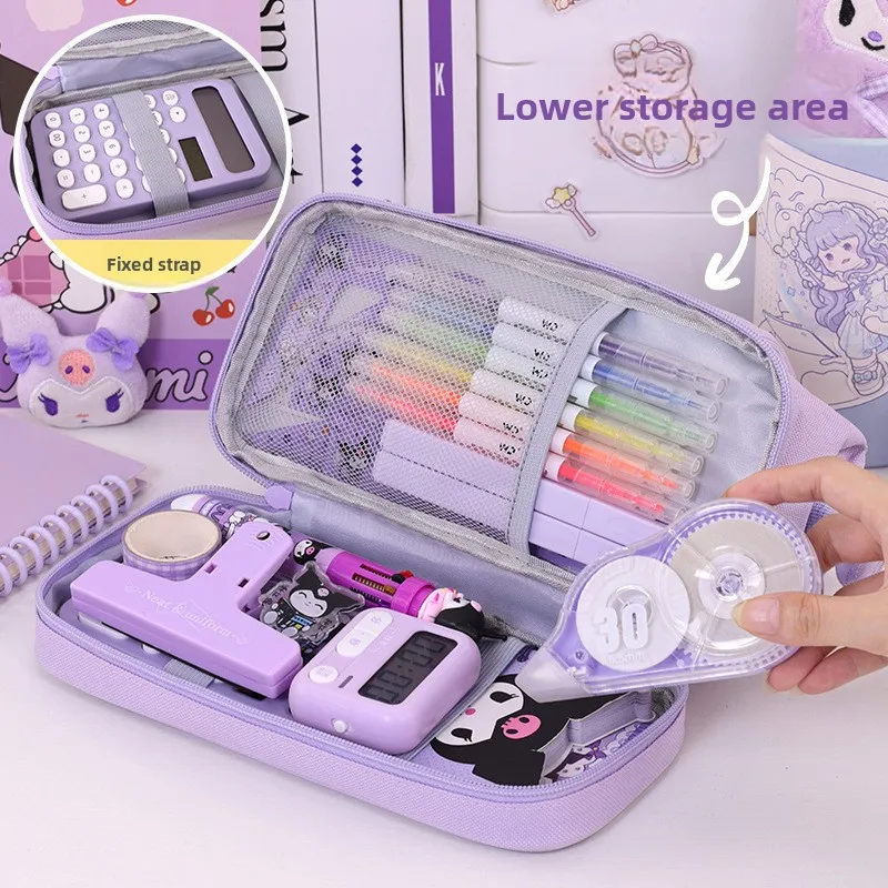 Double-Layer Pencil Case 3
