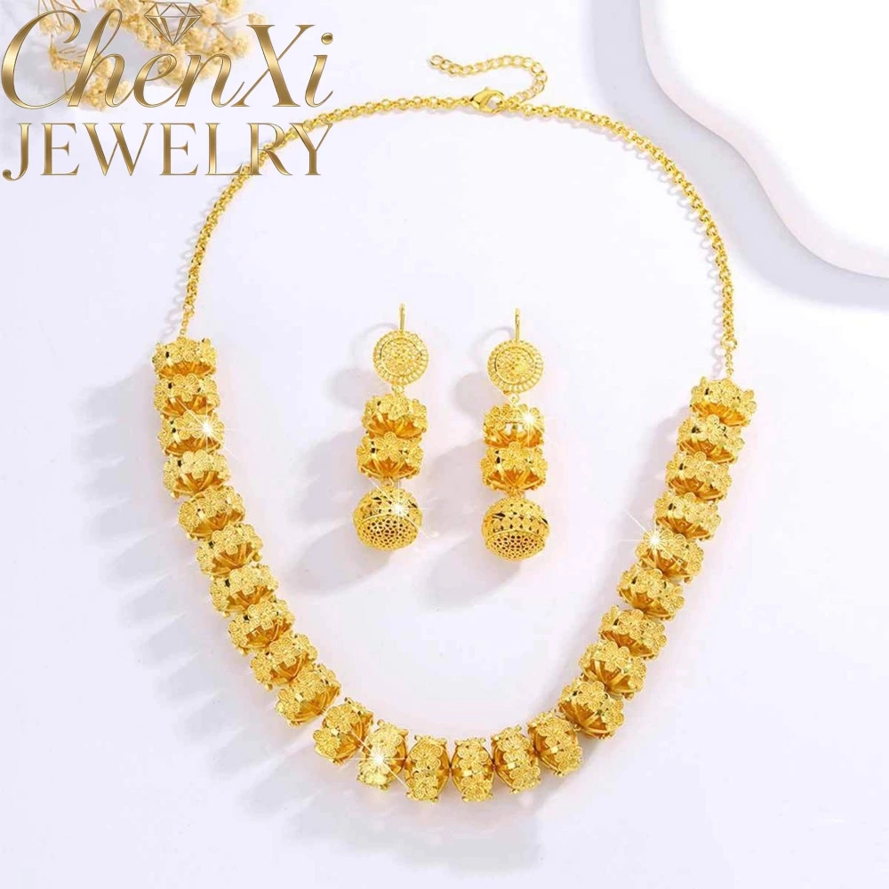 Sand Gold 3D Openwork Peony Pendant Graceful Oriental-Inspired Neck Accent Ideal For Casual Outings Formal Gatherings Gift For