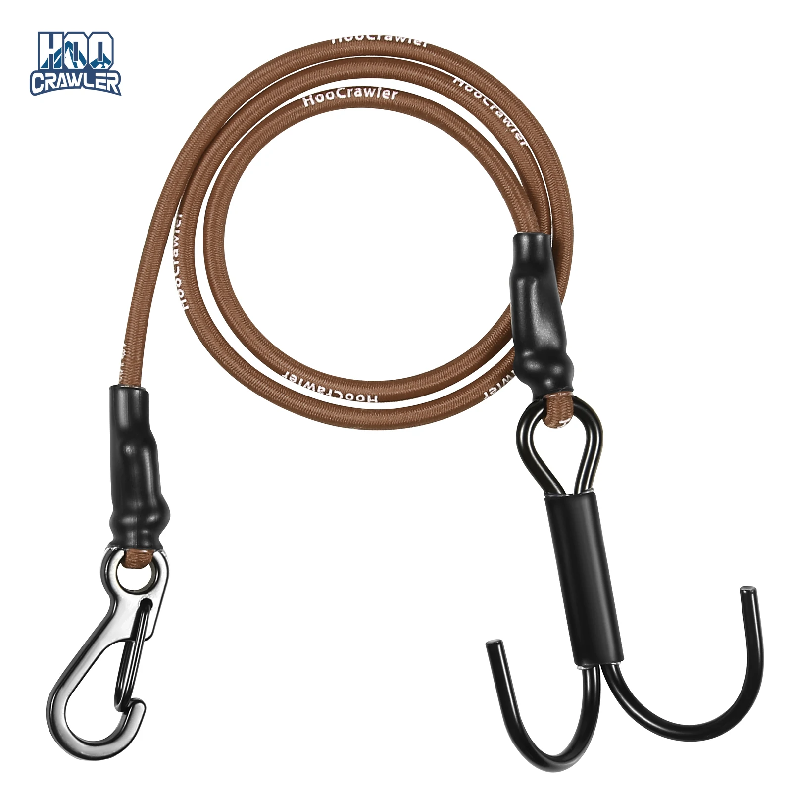 HooCrawler New 1/10 RC Crawler Kinetic Winch Strap, Escape Rope Rescue Trailer Hook for Axial SCX10 I II III TRX4 Element WPL