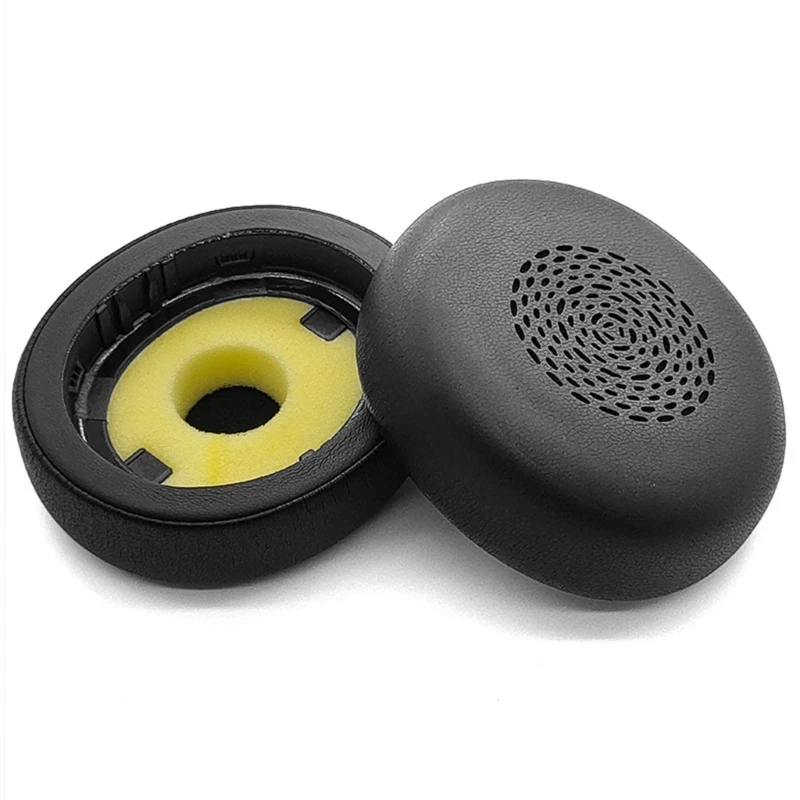 

Oval Earphones Earpads Easy Installs Sponge Ear Cushion Covers for Ja-bra Evolve 2 75 Headphones Protector Earmuffs